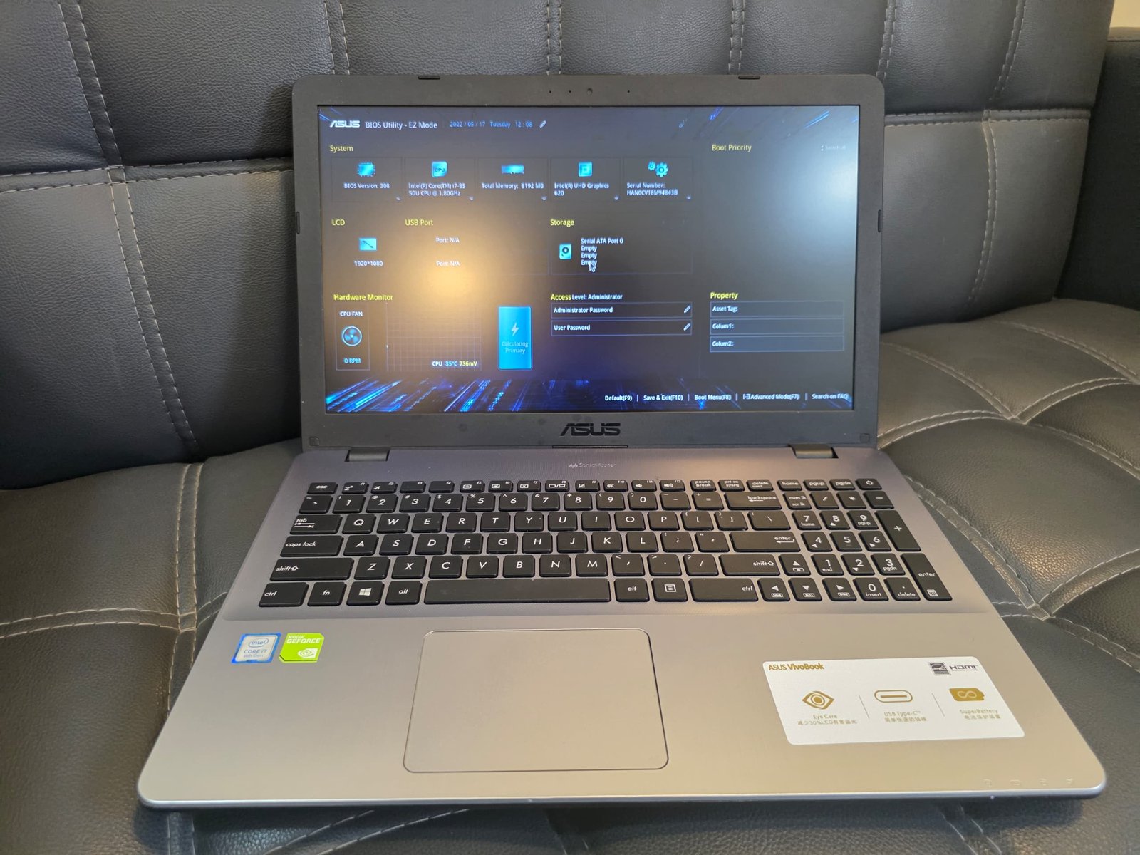 Asus FL8000U