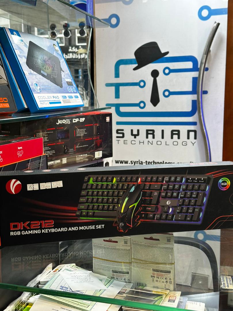 DK212 RGB GAMING KEYBOARD and MOUSE