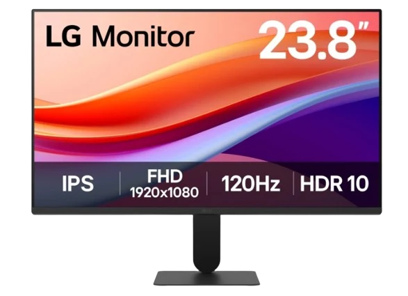 LG monitor 24U411A-B 24-inch Full HD (1920 x 1080) IPS 120Hz