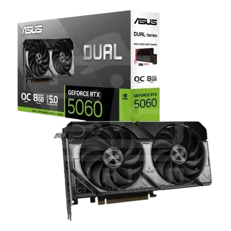 ASUS DUAL RTX™ 5060 8GB GDDR7 145watt