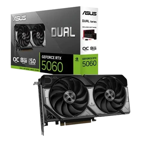 ASUS DUAL RTX™ 5060 8GB GDDR7 145watt