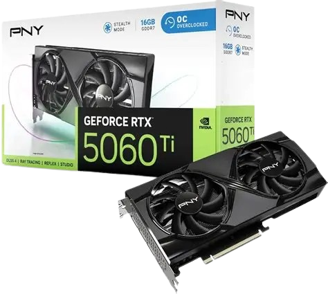 PNY 5060 Ti 16GB GDDR7 180watt