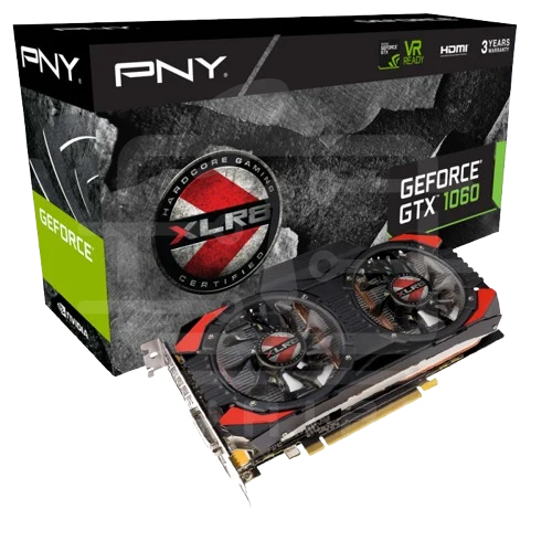 PNY GTX™ 1060 6GB GDDR5 120watt