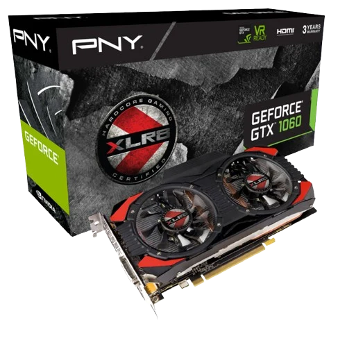 PNY GTX™ 1060 6GB GDDR5 120watt