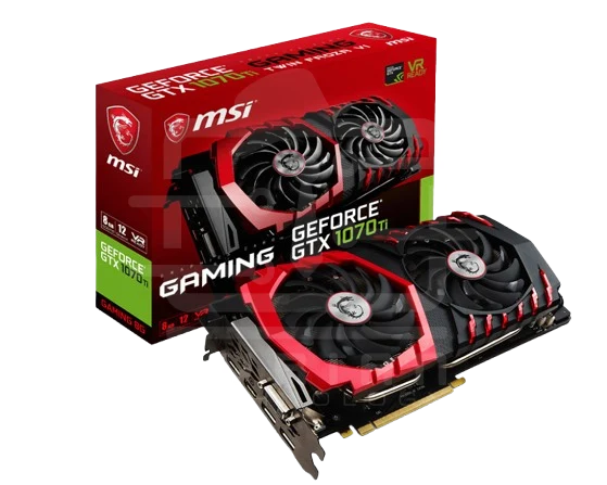 MSI GAMING X GTX™ 1070 TI 8GB GDDR5 180watt