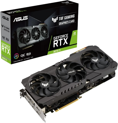 ASUS TUF RTX™ 3070 TI 8GB GDDR6X 290watt