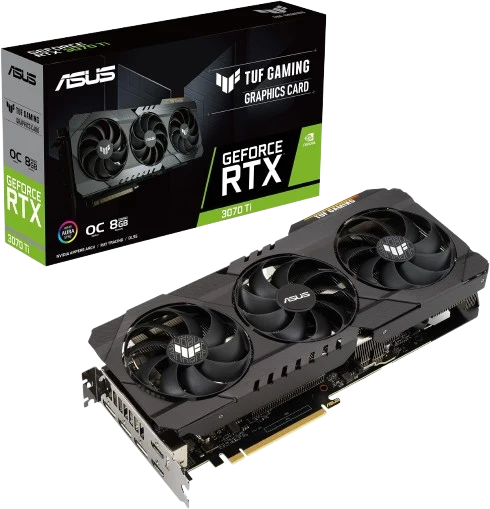 ASUS TUF RTX™ 3070 TI 8GB GDDR6X 290watt