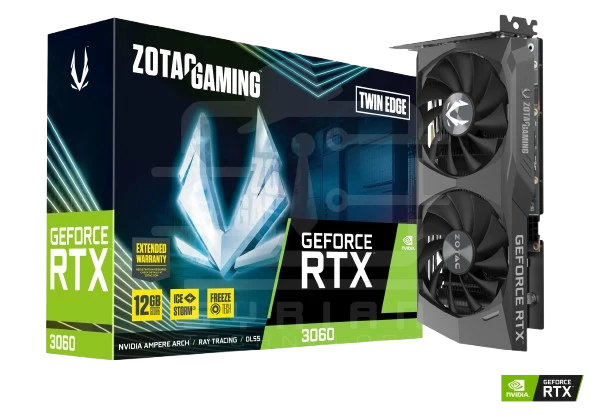 ZOTAC RTX™ 3060 12GB GDDR6 170watt