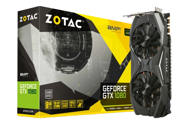 ZOTAC GTX™ 1080 8GB GDDR5X 180watt