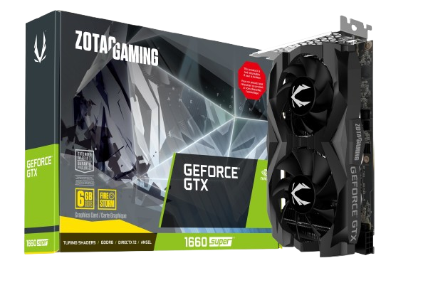 ZOTAC GTX™ 1660 super 6GB GDDR5 125watt