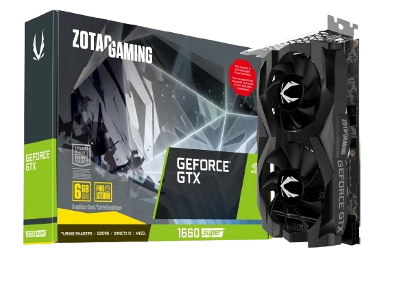 ZOTAC GTX™ 1660 super 6GB GDDR5 125watt