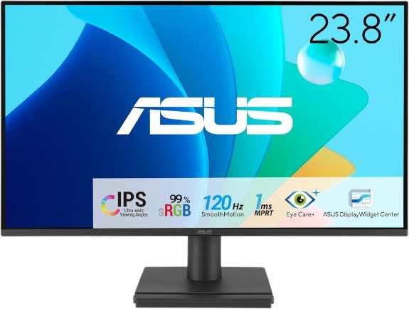 ASUS VA249HG Eye Care Monitor Full HD 24Inch 120 Hz 16:9 IPS Panel