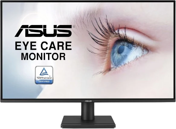ASUS VAAQ Eye Care Monitor 27 Inches 4K UHD 2160p QHD (2560 x 1440) 99% sRGB IPS