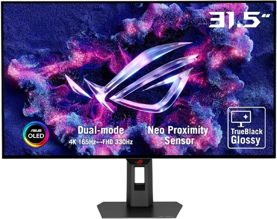 ASUS ROG Strix OLED XG32UCWG gaming monitor 32" (4K 165Hz/ FHD 330Hz)