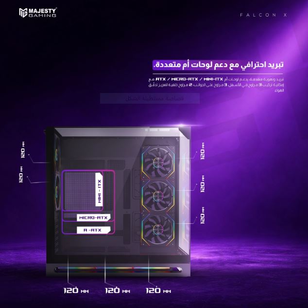 Majesty Falcon Gaming – PC Case
