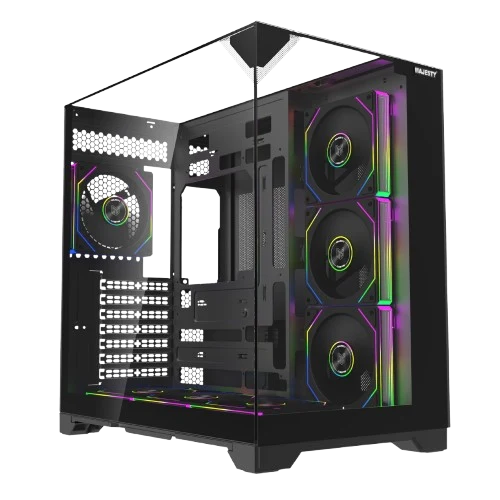 Majesty X Space plus Gaming – PC Case (BLACK)