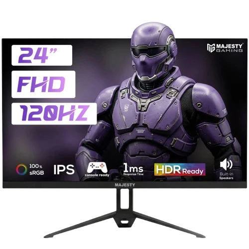 Majesty Gaming Monitor 24-inch FHD 120Hz 1ms IPS HDR