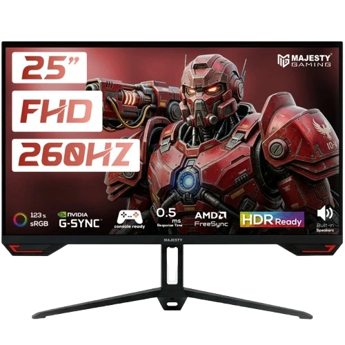 Majesty Gaming Monitor 24.5" FHD 260Hz 0.5ms IPS