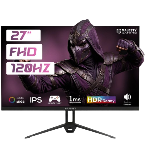 Majesty Gaming Monitor 27-inch FHD 120Hz 1ms IPS