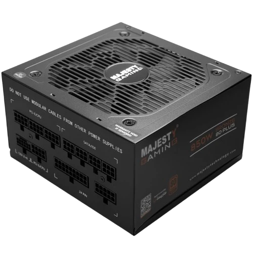 MAJESTY Power Supply 850W Bronze (BLAck)