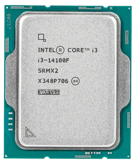 Core i3 14100Fl 4 Cores 8 threads 58watt LGA 1700