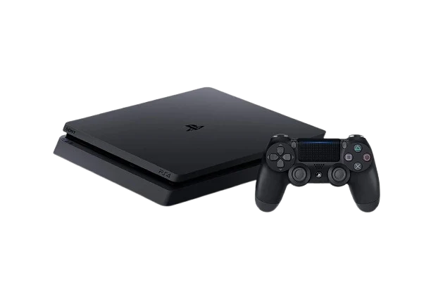 PS4 Slim 500GB مختومة ومعدلة على الألعاب جاهزة+قبضة