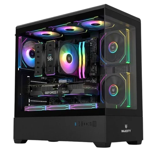 M.B.B760 ASUS TUF i5 14400f  Rtx 5060ti 16gb Ram 16gb Ssd 1tb