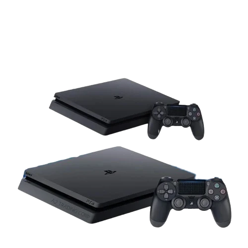 Ps4 slim 1T Open Box  مع قبضة) ومعدلة على ألعاب جاهزة)