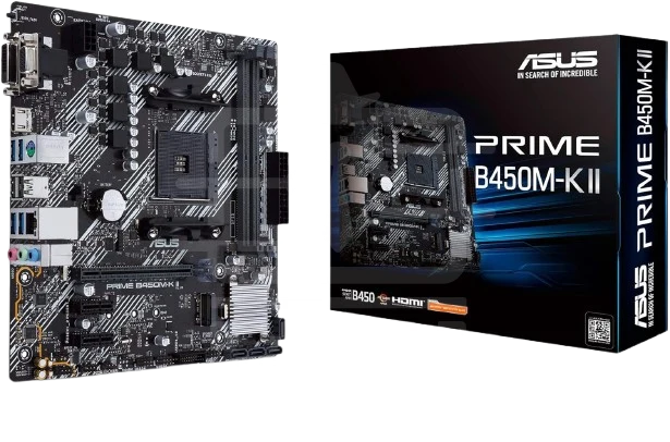 M.B. ASUS PRIME B450M-K II AM4