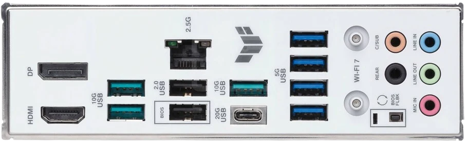 M.B. ASUS TUF GAMING B850-BTF W AM5