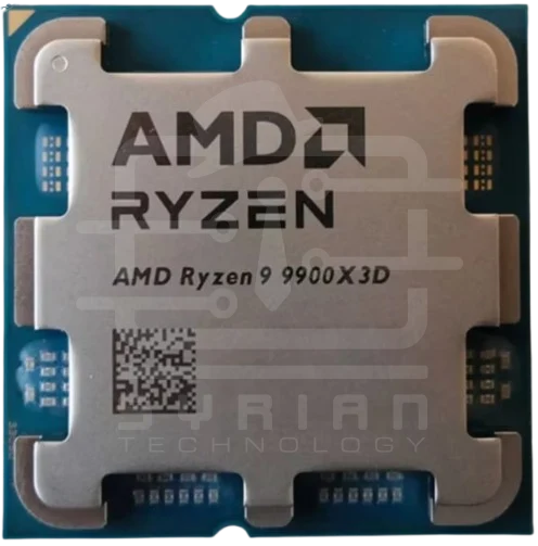 AMD Ryzen 9 9900X3D, 12C / 24T, up to 5.5GHz, 128MB Cache, TDP 120W
