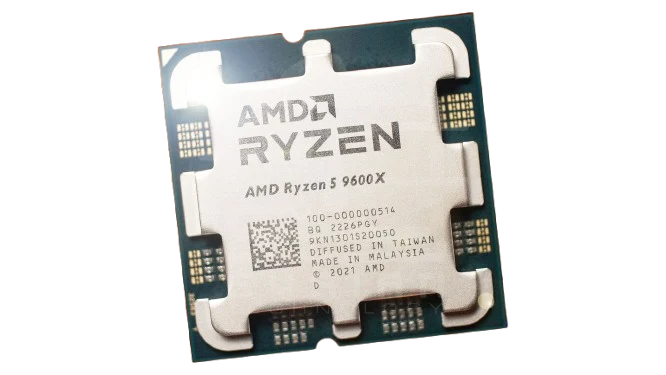 AMD Ryzen 5 9600X 6C / 12T, 3.9 up to 5.4GHz, 32MB Cache, TDP 65W