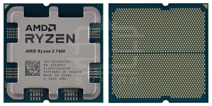 AMD Ryzen 5 7600 6C / 12T, 3.8 up to 5.1GHz, 40MB Cache, 65W (AMD Radeon Graphics)