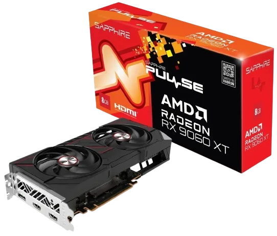 SAPPHIRE PULSE AMD RADEON RX  9060XT OC 8GB