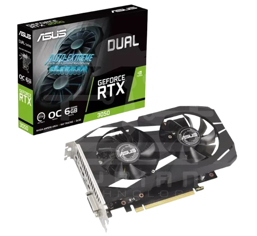ASUS DUAL RTX 3050 OC 6GB