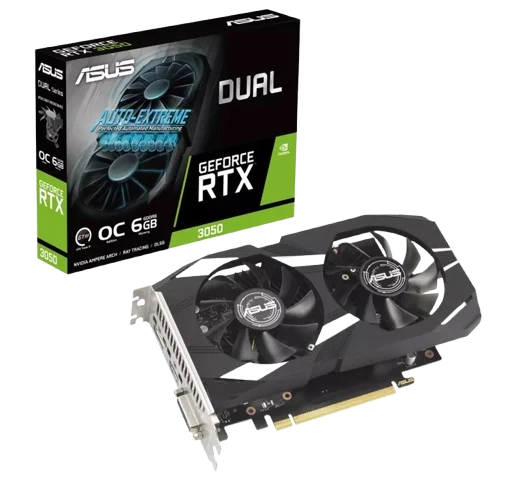 ASUS DUAL RTX 3050 OC 6GB