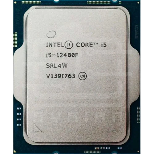 Intel Core i5 12400F 6P+0E/12T up to 4.4GHz 25.5 MB Cache LGA 1700