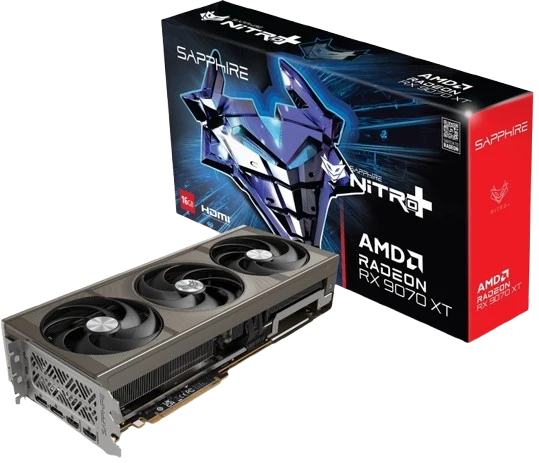 Sapphire Nitro+ AMD Radeon RX9070XT OC 16GB