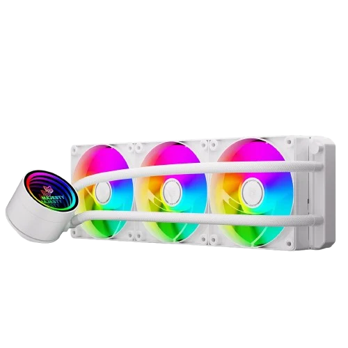 مبرد مائي MAJESTY 360MM ARGB Water Chiller (WHITE)