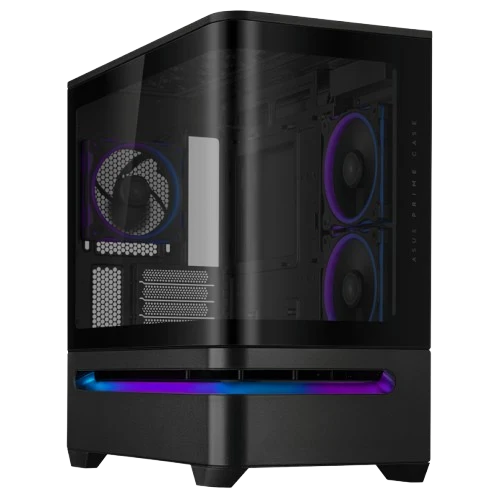ASUS Prime AP202 mATX Gaming Case Dual Glass 4x ARGB Fans