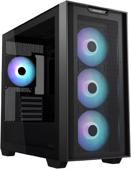 ASUS A21 Plus mATX Gaming Case 4x ARGB Fans