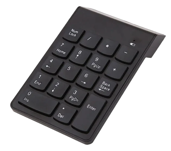 Wireless numeric keypad