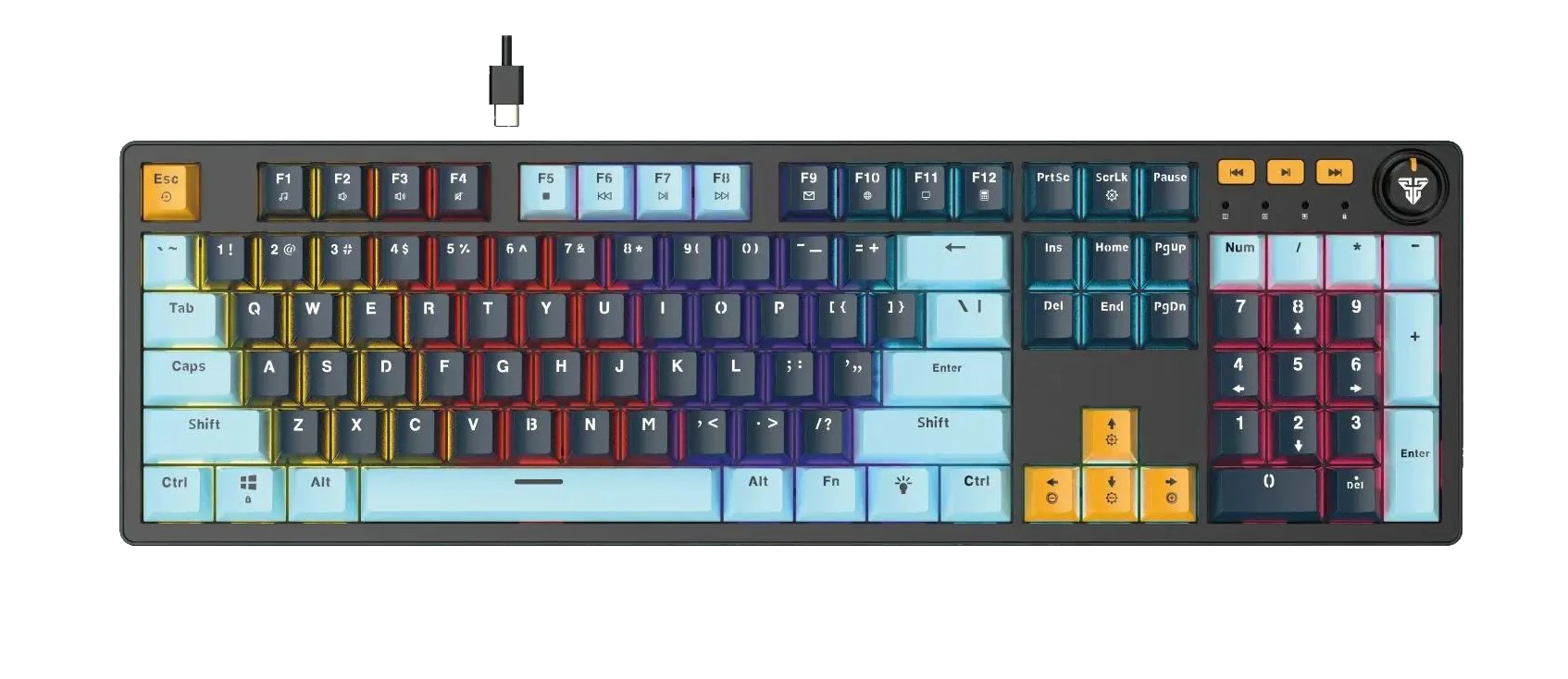 FANTECH ATOM104S MK878S MIZU EDITION
