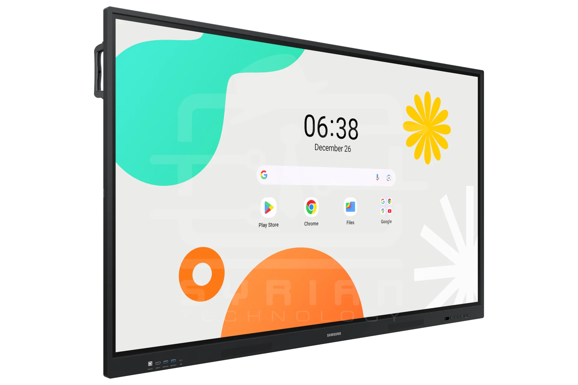 Samsung WA86F Interactive Screen