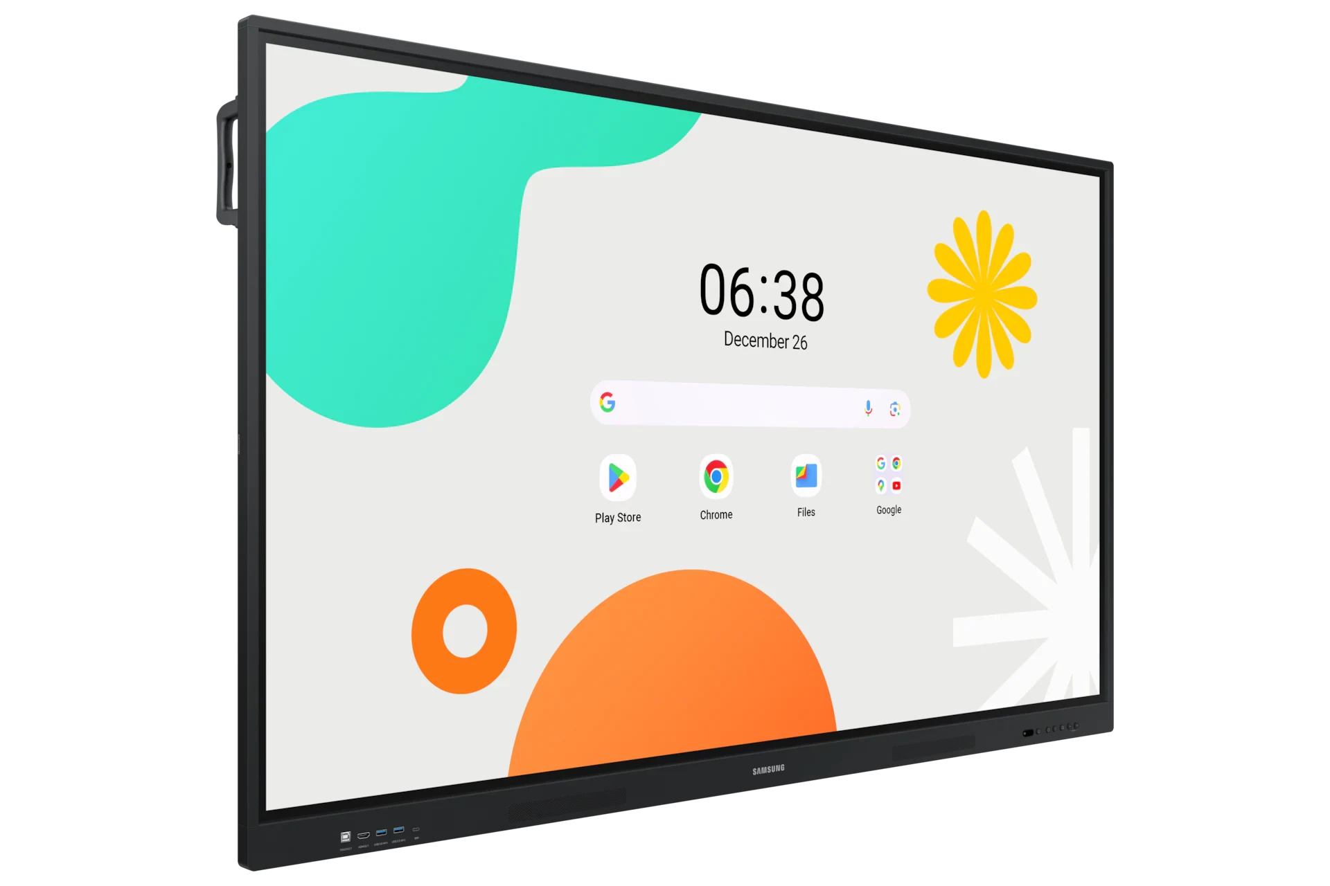 Samsung WA86F Interactive Screen