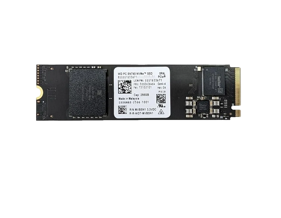 WD SSD Nvme 256GB SN740