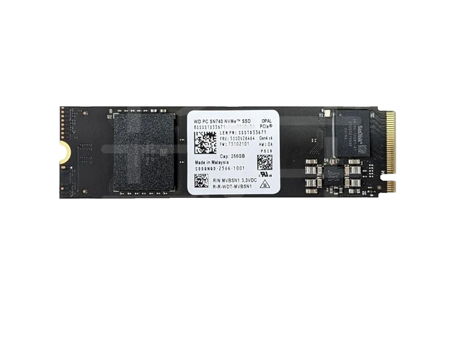 WD SSD Nvme 256GB SN740