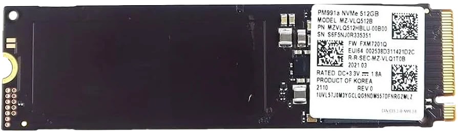 Samsung PM991 512G NVME