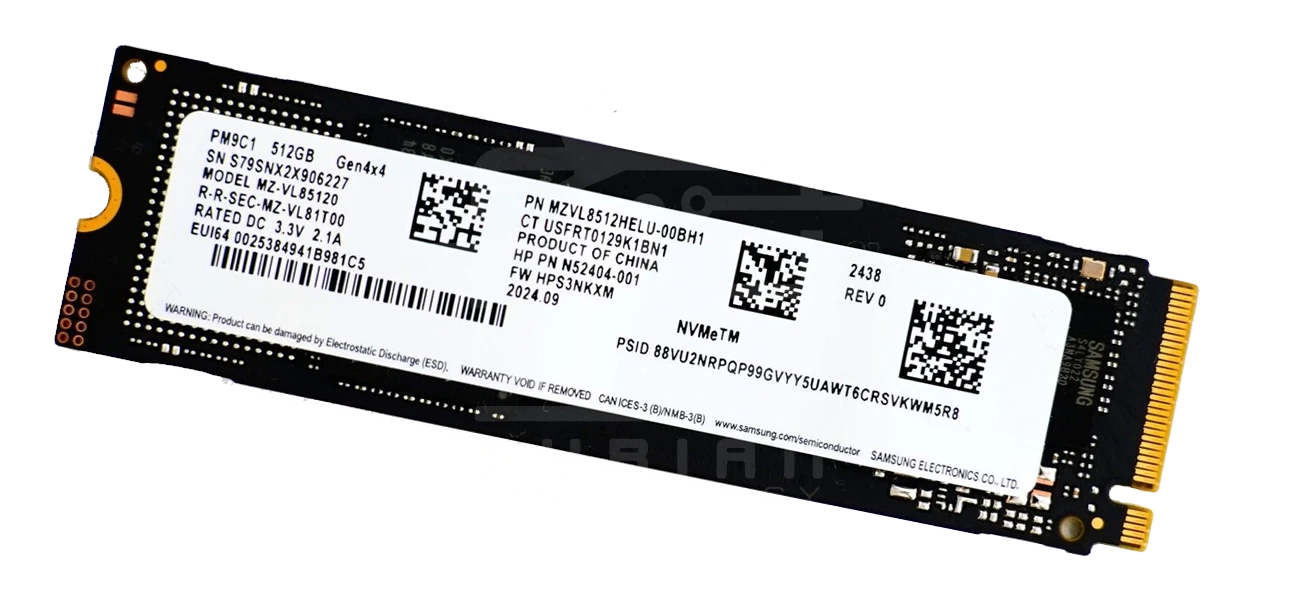 Samsung PM9C1 512G NVMe