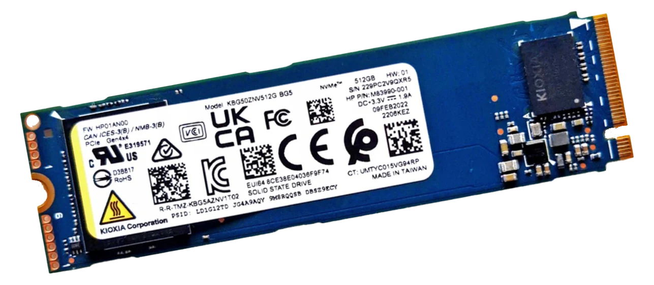 KIOXIA BG5 512G NVMe